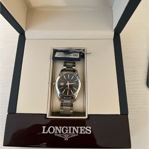 Brand new Longines watch. Never used. Comes with original packaging.